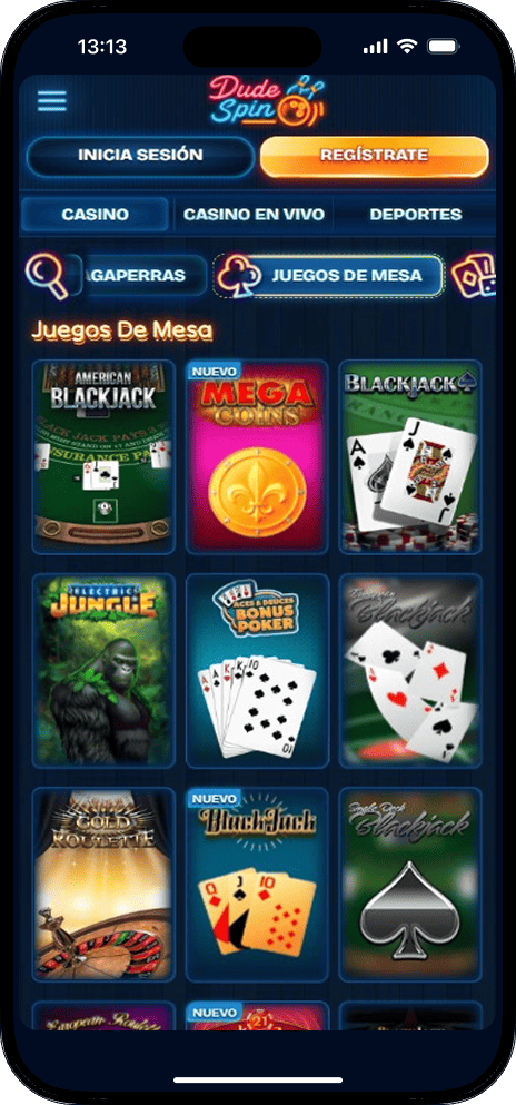 Dudespin Juegos de mesa